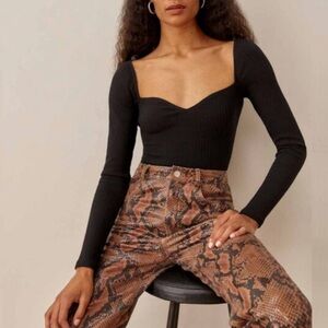 Reformation October Knit top